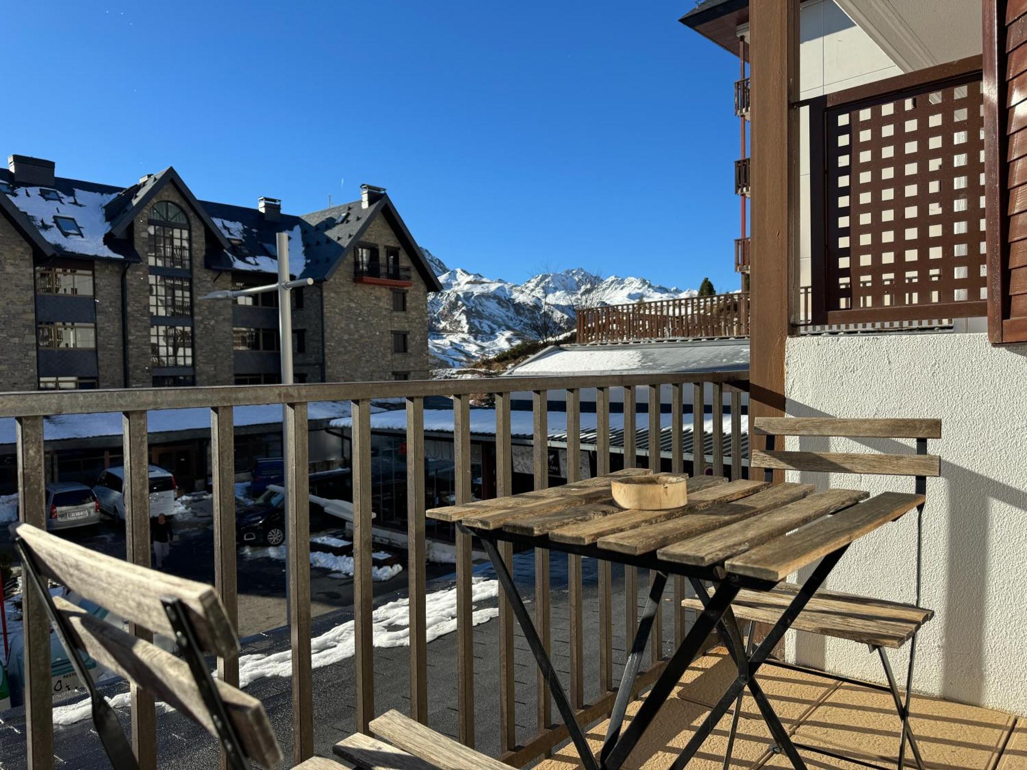Estudio En Formigal Con Vistas A Las Pistas De Esqui Y Garaje - Esquia Sin Llaves Exterior photo