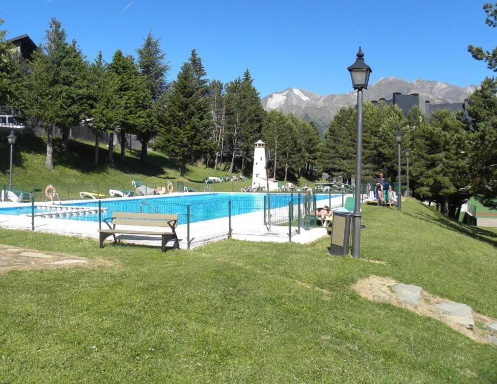 Estudio En Formigal Con Vistas A Las Pistas De Esqui Y Garaje - Esquia Sin Llaves Exterior photo