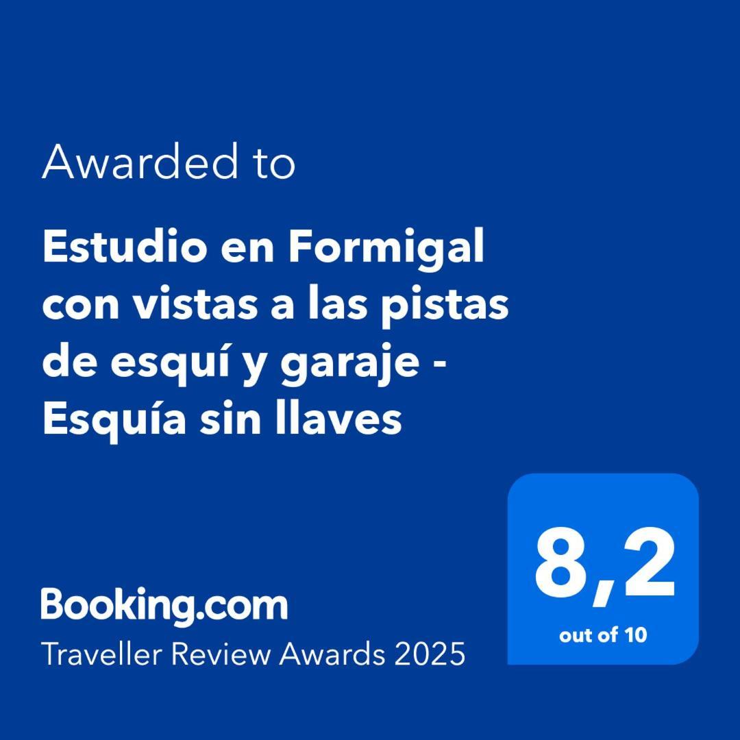 Estudio En Formigal Con Vistas A Las Pistas De Esqui Y Garaje - Esquia Sin Llaves Exterior photo